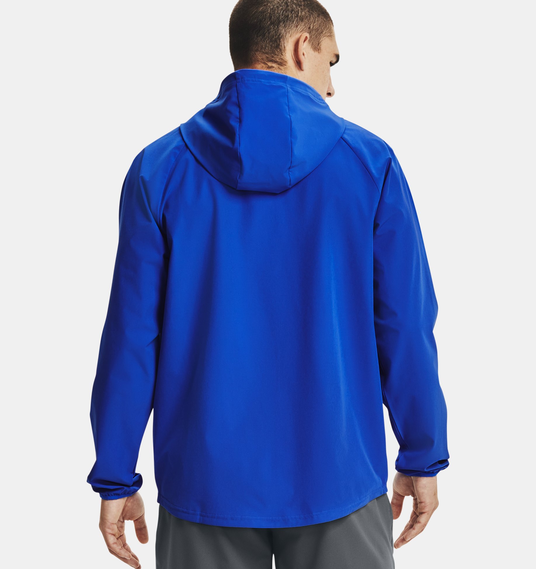 Visita lo Store di Under ArmourUnder Armour Stretch Woven Full Zip Jacket Maniche Lunghe Uomo 